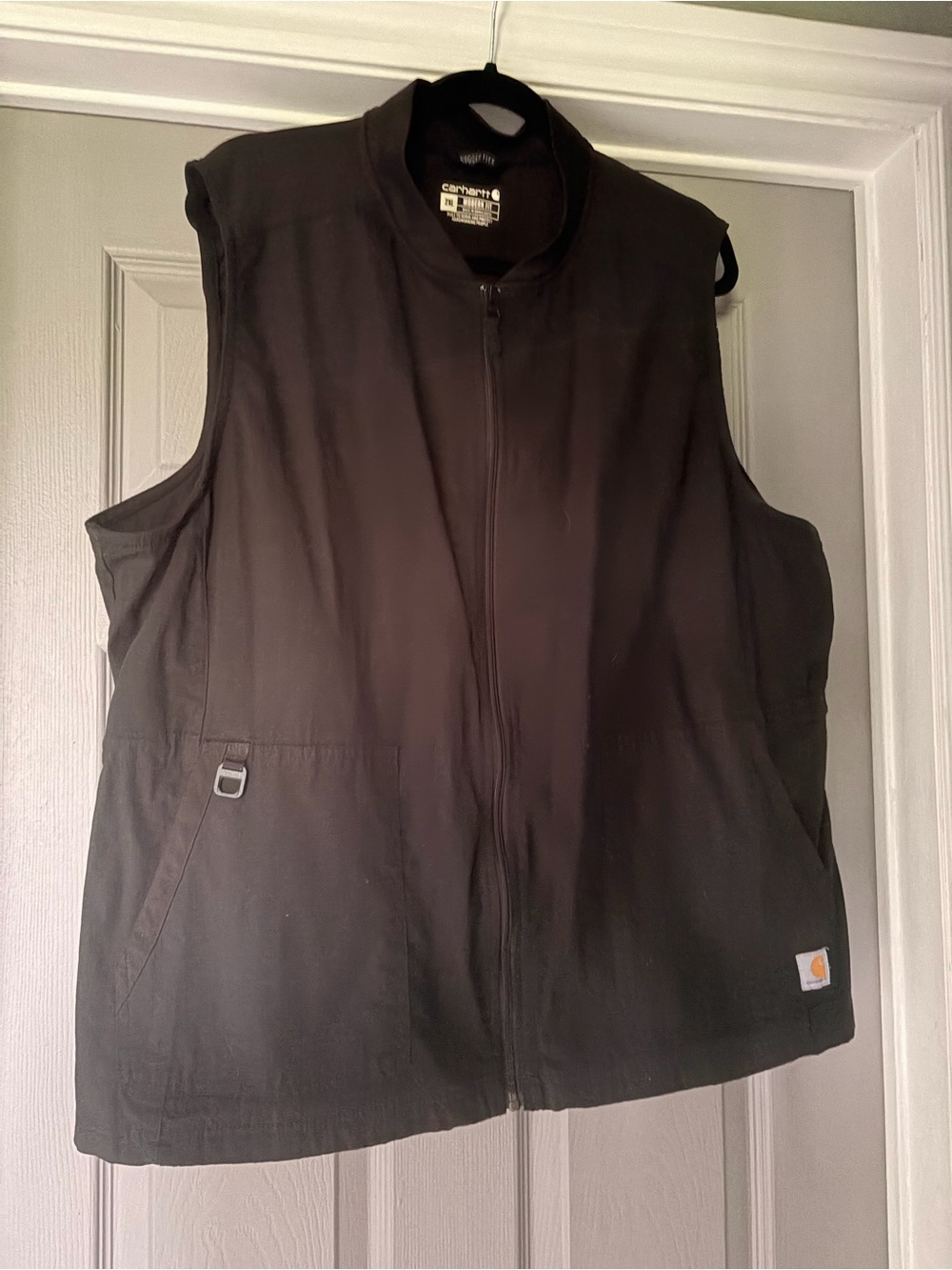Carhartt Black Modern Fit Work Jacket Vest